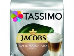 Capsule cafea Jacobs Tassimo Latte Machiato, 8 portii